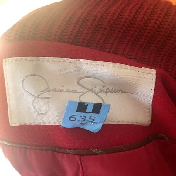 Red Jessica Simpson Peacoat - Picture 15 of 16